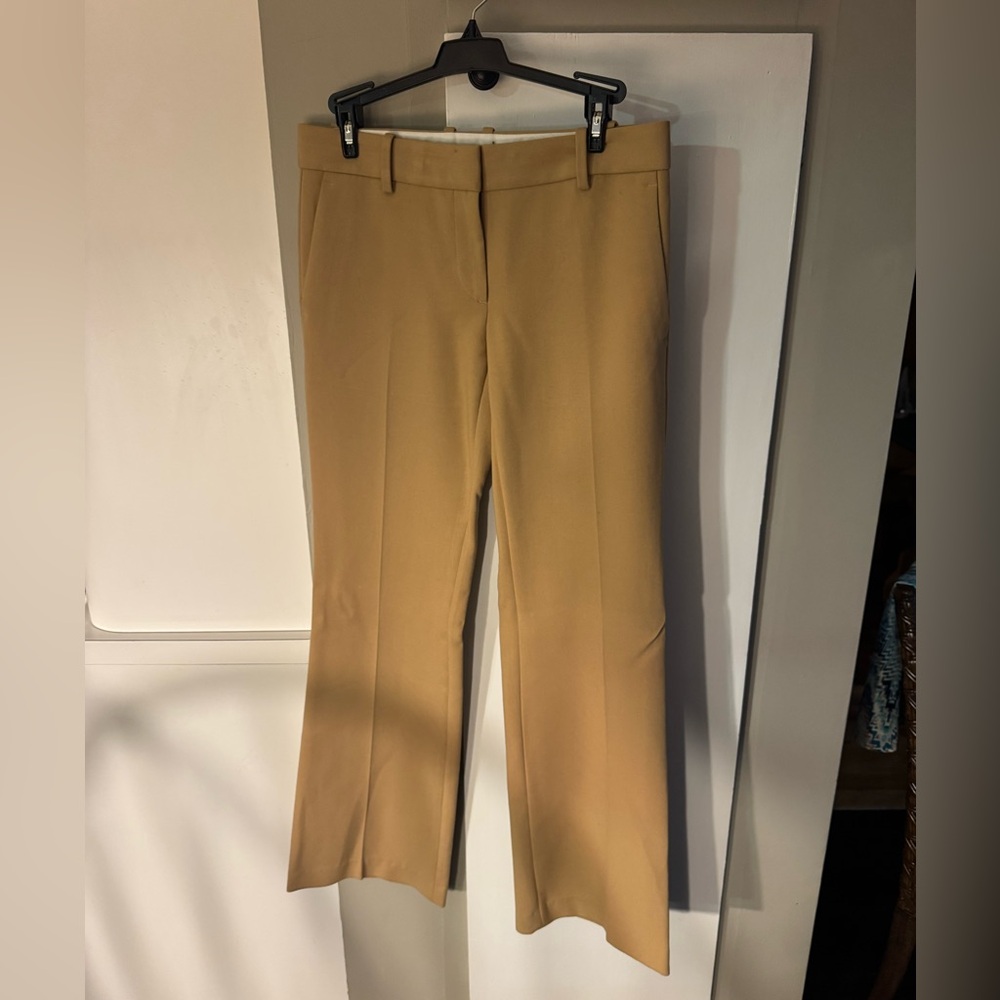 Ann Taylor Beige Devin Fit Trousers Size 0